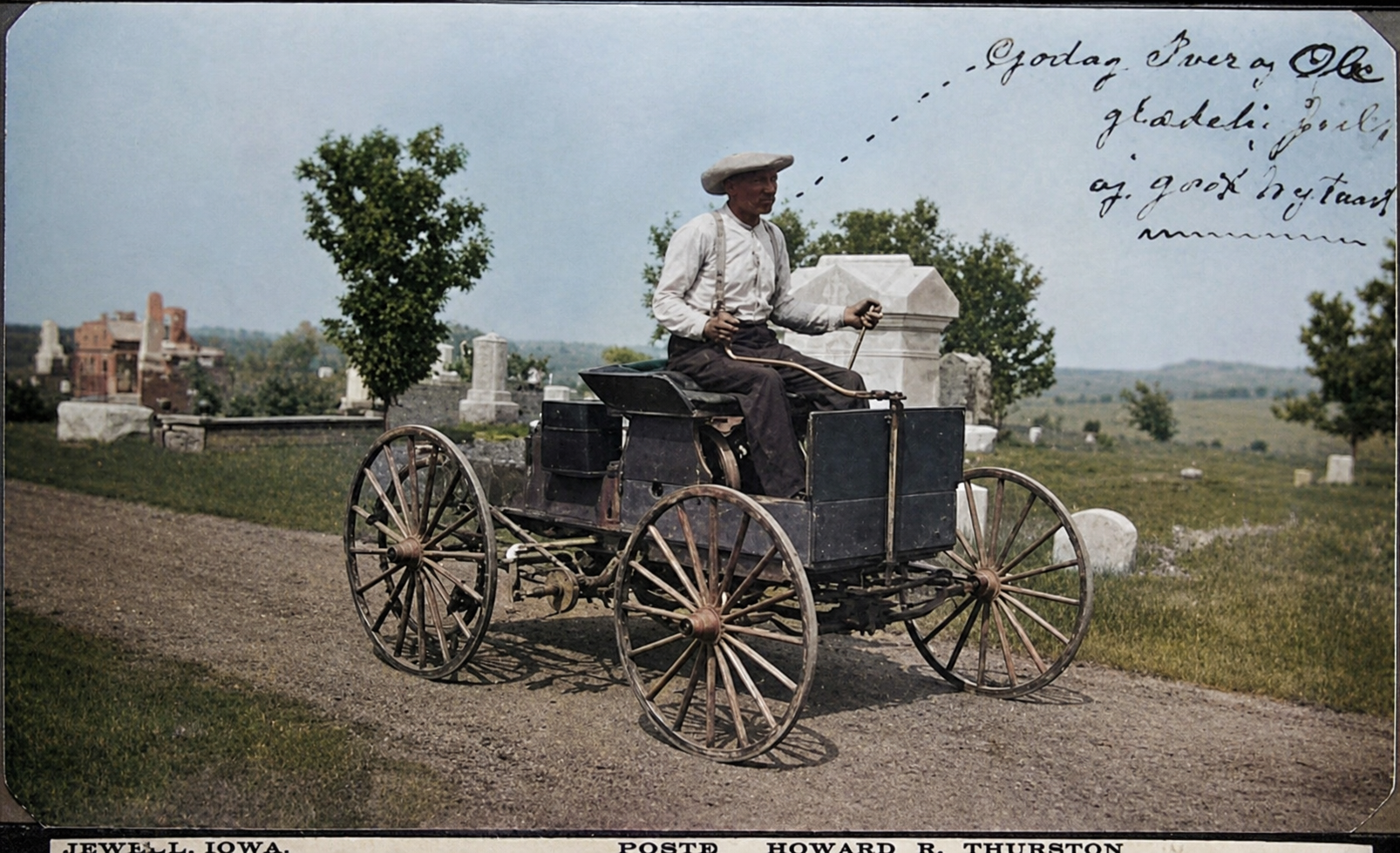 Hilsen fra Jewell, Iowa, ca. 1908