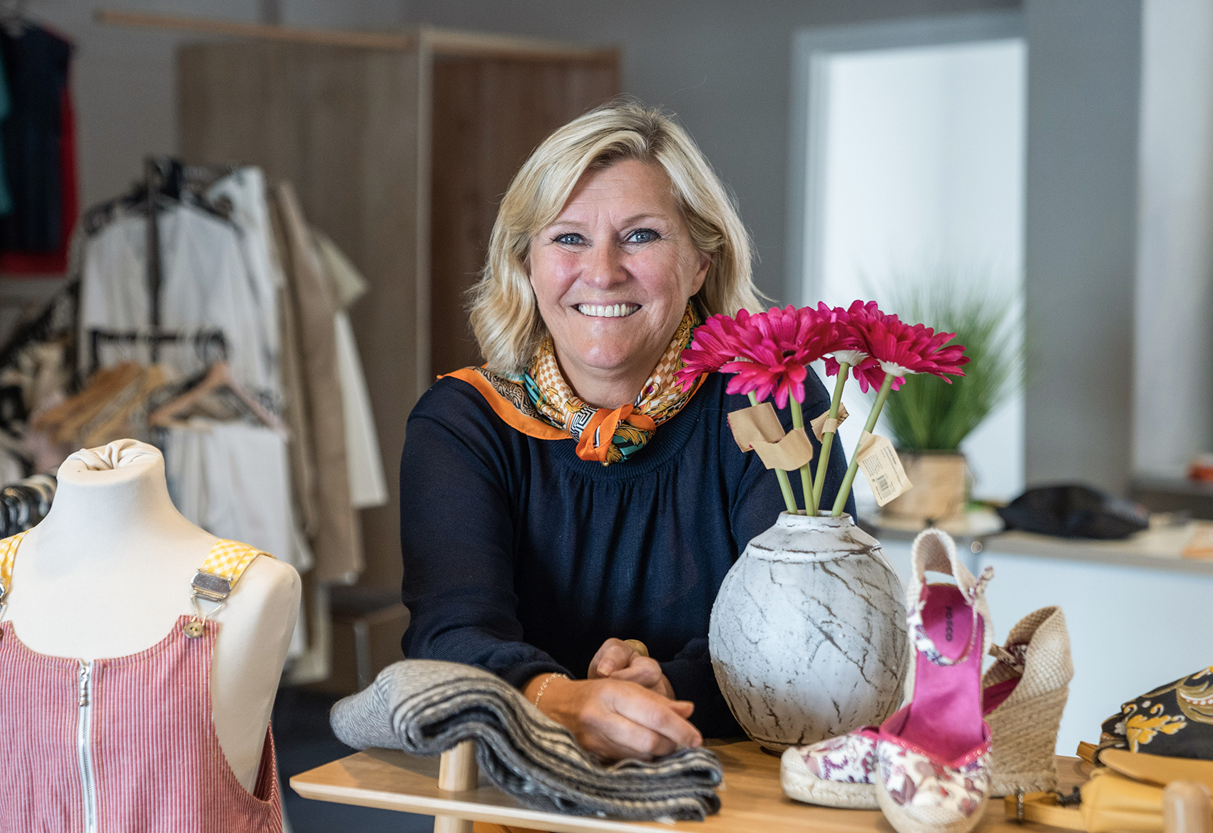 Signe Prøis Tynning på Bymisjonssenteret i Porsgrunn i 2019.