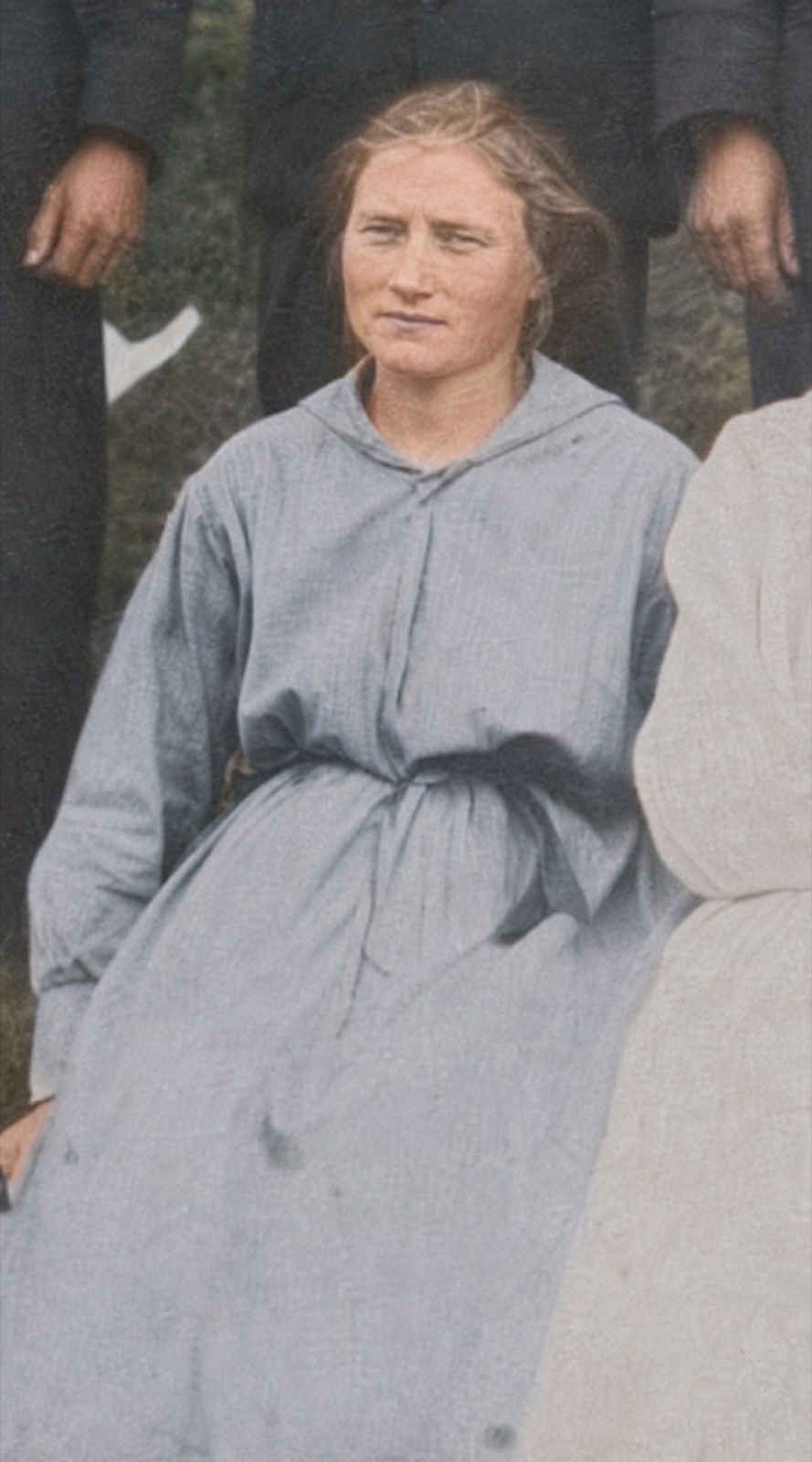 Sigrid Tornelle Tynning i et gruppefotografi fra 1918